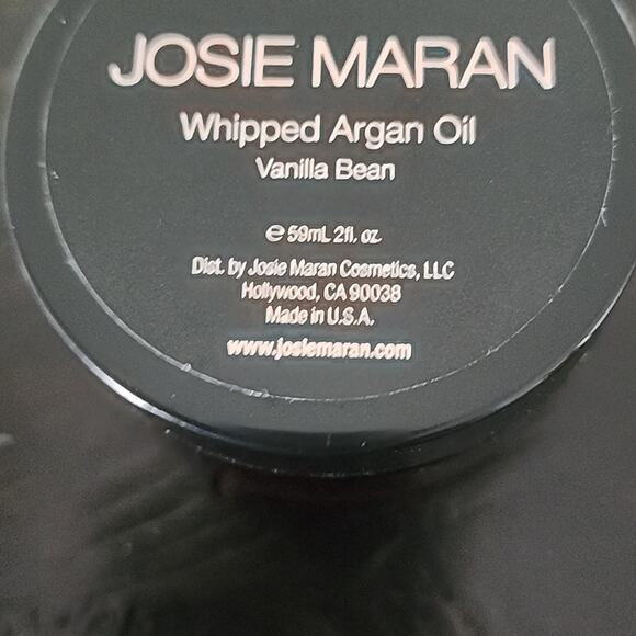 JOSIE MARAN Body Butter Whipped Argan Oil Vanilla Bean Travel Size - Picture 3 of 3